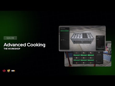Cooking Script FiveM resource preview