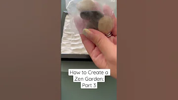 How to Create a Zen Garden: Part 3 #stressmanagement #zengarden #grounding #drjen #drjenniferwu