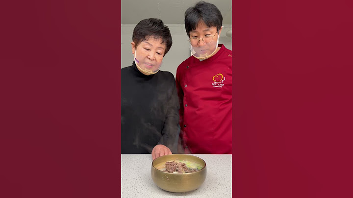 백년가게 #명절음식 #떡국 #떡만두국