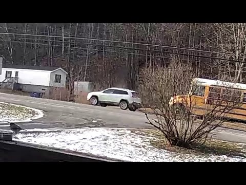 Car almost hits two Tunkhannock Area students after driving off-road to avoid stopping behind school