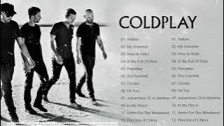 Coldplay | Top Songs 2025 Playlist | Yellow, My Universe, Viva La Vida...
