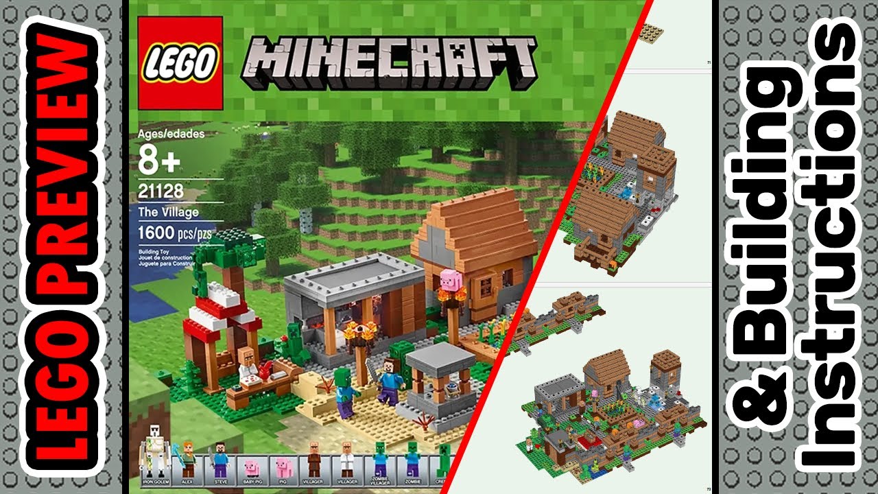 LEGO Minecraft 21128 The Village [Review] - The Brothers Brick