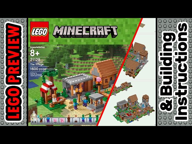 LEGO MINECRAFT 21128 The Village - Speed Build for Collecrors