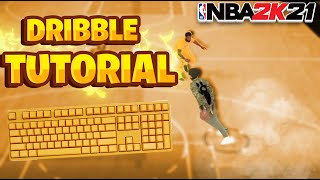 NBA 2k21 Beginner Dribble Tutorial FOR KEYBOARD PLAYERS!! BEST DRIBBLE MOVES! | 100 SUB GRIND!!!!!!