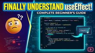 React useEffect Hook Tutorial with Counter Project | Easy Explanation