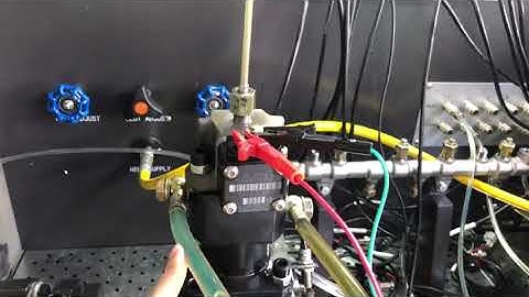 CR708 EUP CONNECTION Common rail test bench CR718 CR815