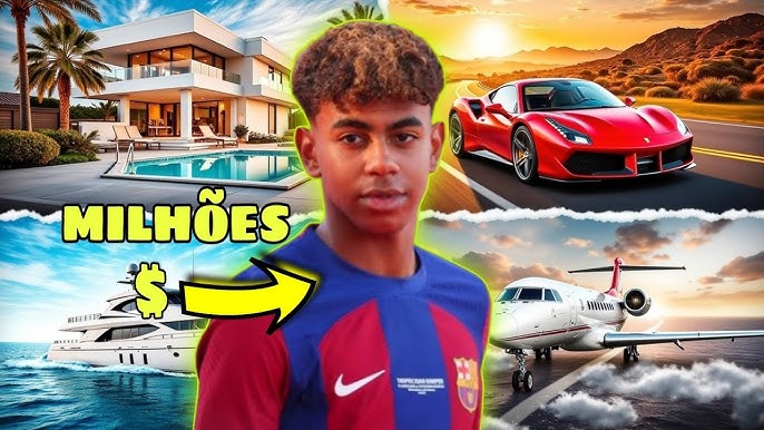 ASSIM É A VIDA LUXUOSA DE LAMINE YAMAL! ESTRELA DO BARCELONA E DA SELEÇÃO DA ESPANHA! - YouTube