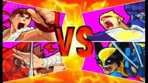 Playing Marvel Vs. Capcom with Cheats- Part12 ( Infinite Energy+ Max Supers and Secrets) Arcade Mode