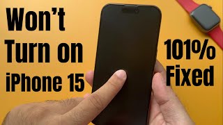 Fix iPhone 15 Won't Turn On [100%] - iPhone 15 Pro, 15 Pro Max