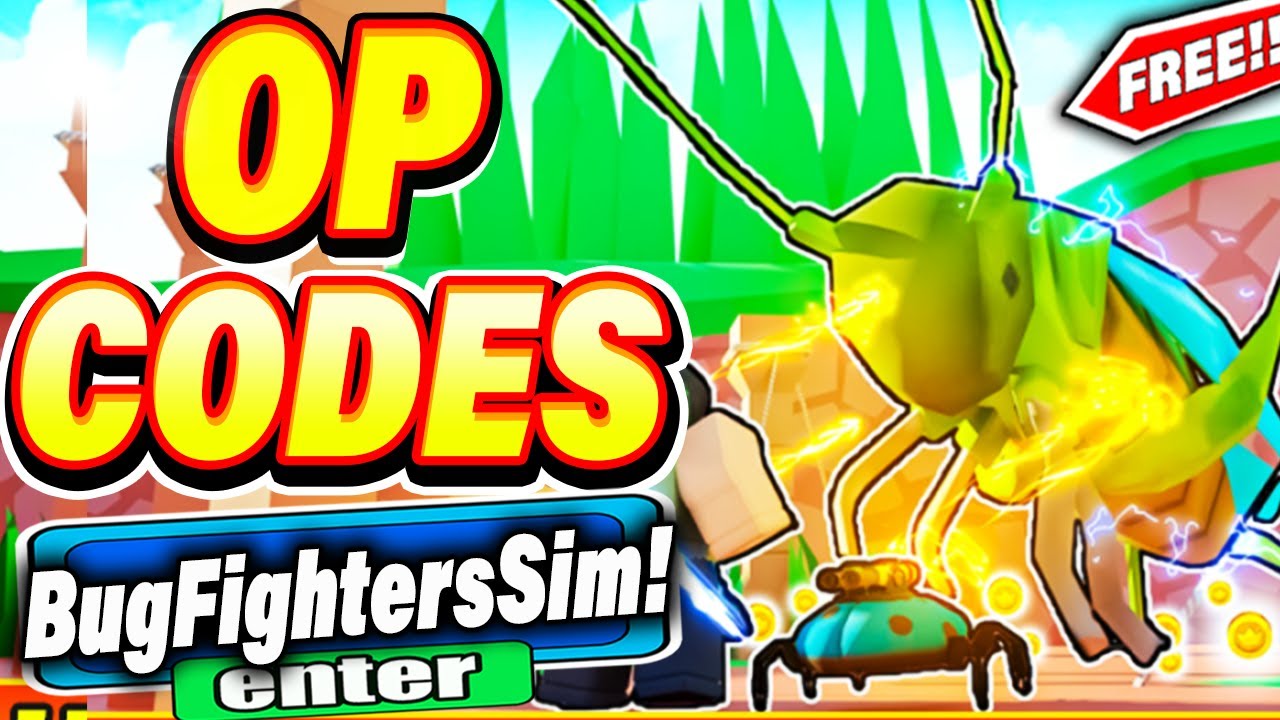 ALL NEW SECRET CODES IN ROBLOX BUG FIGHTERS SIMULATOR new Codes In Roblox Bug Fighters 