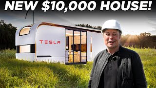 Tesla's NEW $10,000 Home For SUSTAINABLE Living! ‎️‍🔥