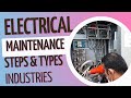 Electrical maintenance  types of maintenance