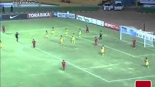 TIMNAS U-19 VS SRIWIJAYA FC 2-1 - 20 Juni 2014 - Babak 1 TIMNAS U-19 VS SRIWIJAYA FC 2-1 - 20 Juni 2014 - Babak 1