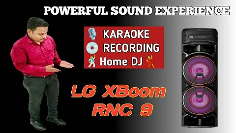 LG RNC9 XBoom party speaker