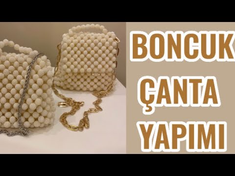 Boncuk Çanta yapımı ~ bead bag making ~ изготовление сумок из бисера