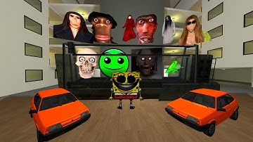 Too Much Nextbots chase me in Liminal Hotel Part 99 Gmod Nextbot