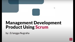 Management Development Product Using Scrum # Erlangga Nugraha, Product Manager Jabar Digital Service screenshot 2
