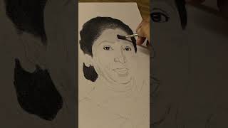 rip🥺🙁 ..asha bhosle ji potrait...#fypシ #viral #art