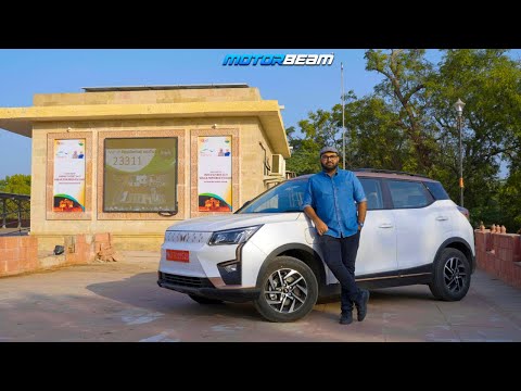Road Trip to India's First 24x7 Solar Powered Village Ft. Mahindra XUV400 EL Pro