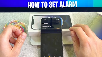 iPhone 16e How to Set Alarm Clock