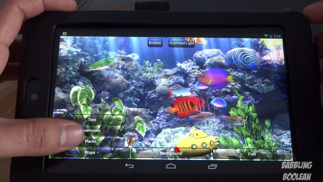 Aquarium Live Wallpaper Review YouTube