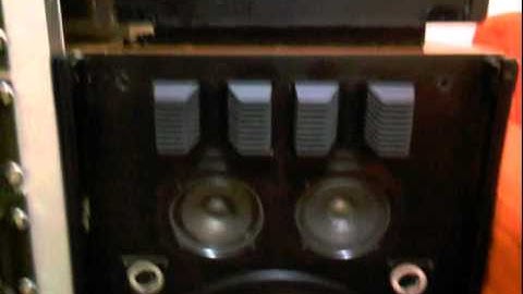 Som vintage Gradiente System One tocando Baltimora- Tarzan Boy