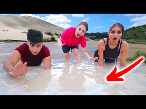 أخر شخص يخرج من الرمال المتحركة يربح 10 000