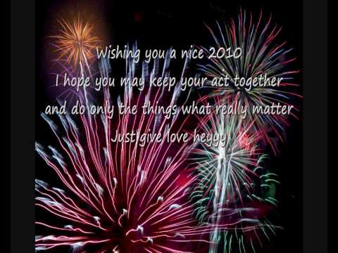 A 2010 wish- Written by Robert Spark Happy new yea...