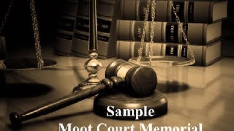 The Structure of Best Memorial/Memorial for Mooting/What is Memorial?