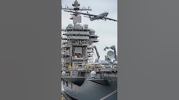 Top secret naval vessel showcases advanced drone #navaltech #uav #military #viralshorts #shorts