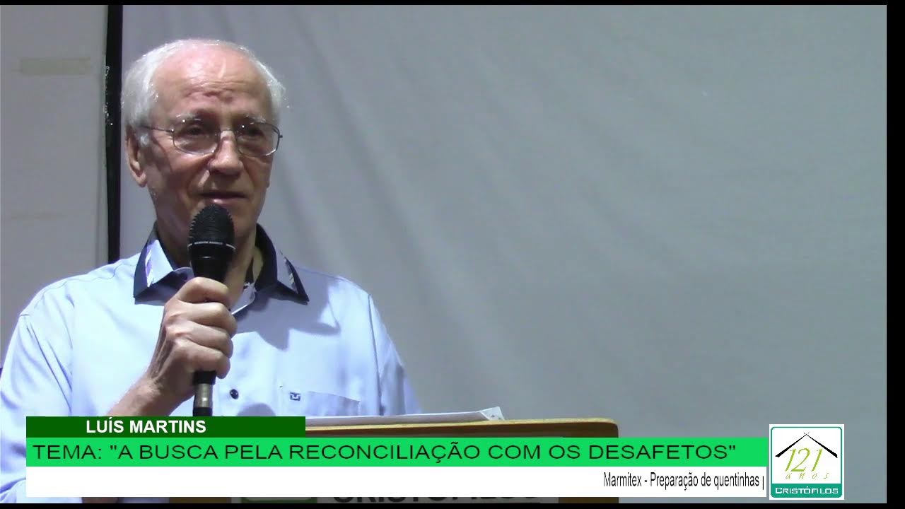 A BUSCA DA RECONCILIAÇÃO COM OS DESAFETOS