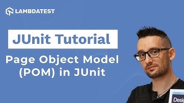 Page Object Model in JUnit | JUnit Tutorial With Selenium | Part 10