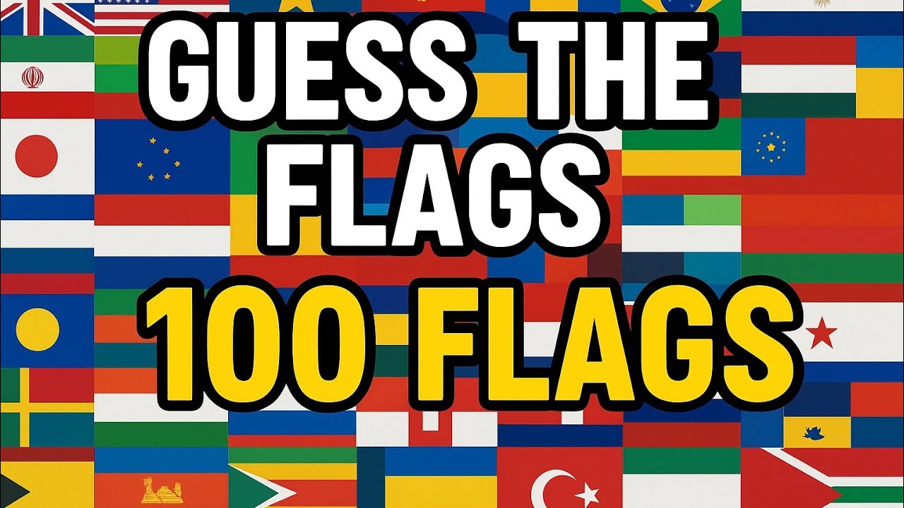 Guess the Flags Challenge | 100 Flags Quiz 🌍 | Can You Score 100/100? 