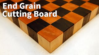 Checker Pattern End Grain Cutting Board by Tokobo Wood 2,131 views 1 year ago 25 minutes