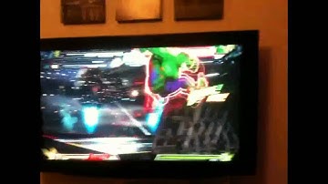 Marvel Vs Capcom 3: Hulk 100% Combo (off a command grab)