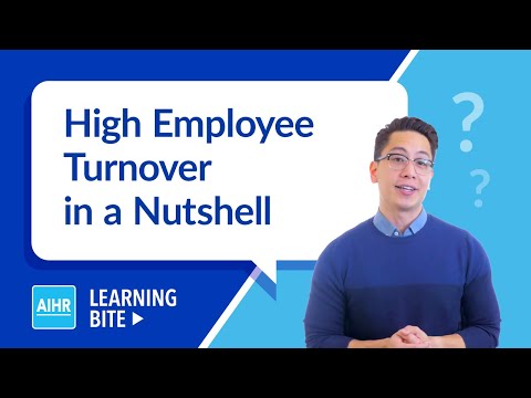 वीडियो: कर्मचारी टर्नओवर किसी कंपनी को कैसे प्रभावित करता है?