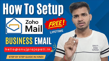 How to Setup Zoho Mail | How to Create Custom Business Email Free | How to Create Zoho Mail