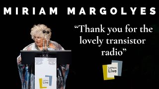 Miriam Margolyes reads a letter from a disgruntled care home resident
