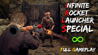 INFINITE SPECIAL ROCKET LAUNCHER ONLY! | Full Gameplay | Resident Evil 4 Remake.