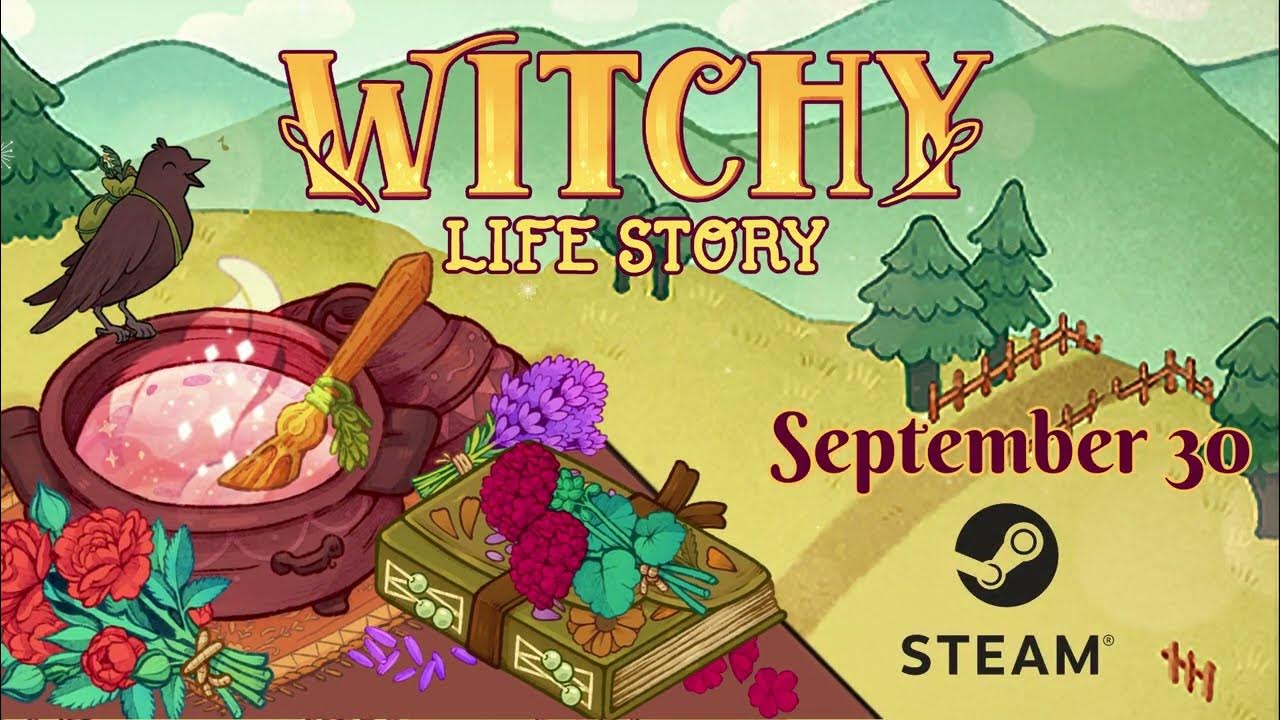 Witchy Life Story Release Date Announcement Trailer YouTube