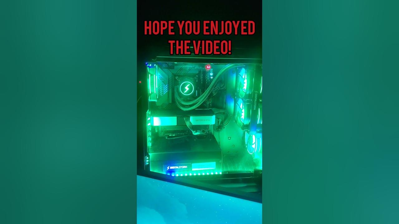 Digital Storm Lumos Build! (Gaming Setup, LEDs, Full Setup) My New Gaming Setup! YouTube