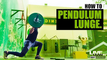 Ultimate Guide to Alternating Barbell Pendulum Lunges: Proper Form and Variations | LiveLeanTV