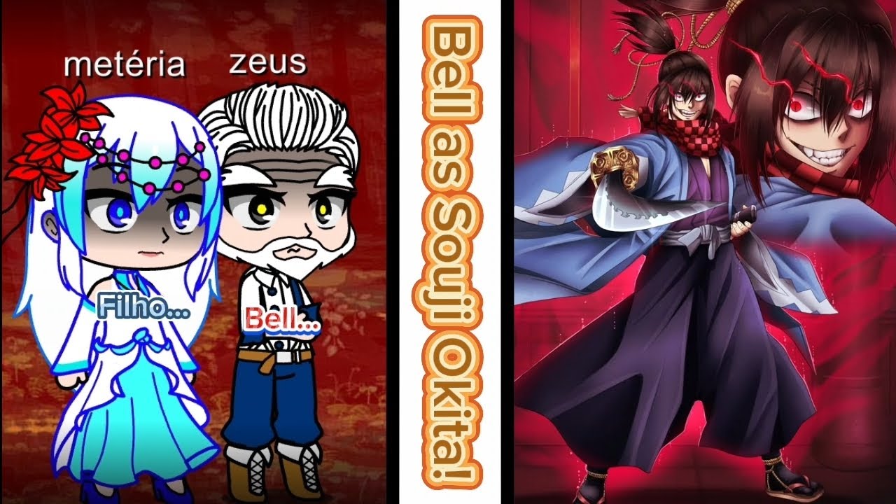 Familia Zeus E Hera Reagindo Ao Rap De Souji Okita | @AniRap | BELL AS SOUJI OKITA!!!!!