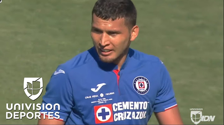 ¡Siempre sí cayó! Juan Escobar anotó el 4-0 de Cruz Azul sobre Necaxa