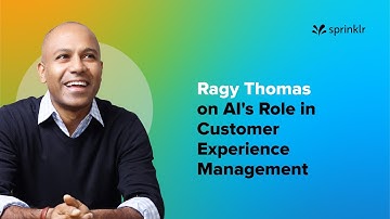 Ragy Thomas on AI