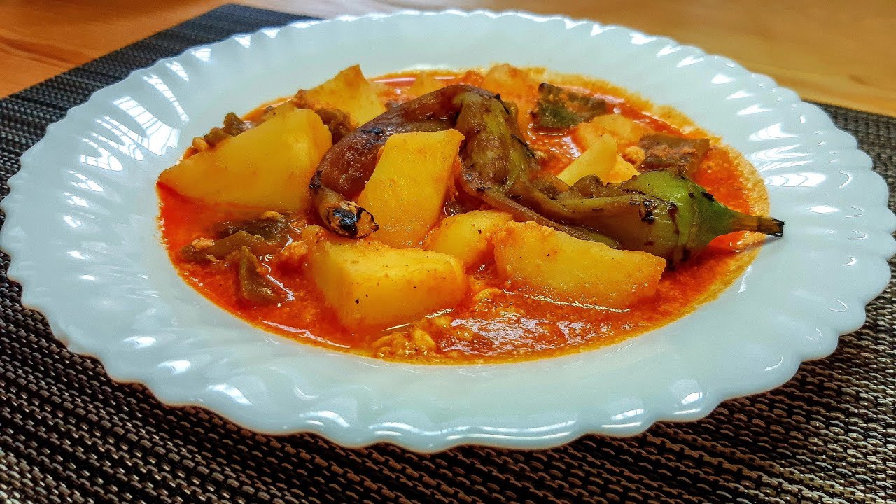 بطاطا شطيطحة بالفلفل من أسهل الأطباق إلاقتصادية تحضر في دقائق  Chtitha de pomme de terre et  poivron