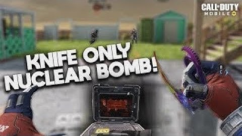 KNIFE ONLY NUKE | 10v10 DOMINATION - 2 ROUNDS