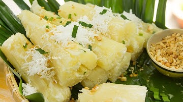 KHOAI MÌ HẤP NƯỚC CỐT DỪA VỪA DẺO NGON LẠI THƠM BÉO HẤP DẪN - CKK