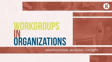 Workgroups in Organizations
