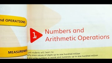 NUMBERS AND ARITHMETIC OPERATIONS | CHAPTER 1 | CLASS 4  OXFORD MATHEMATICS | BY MUSKAN ELAHI